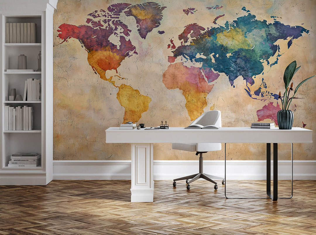 Artistic World Map