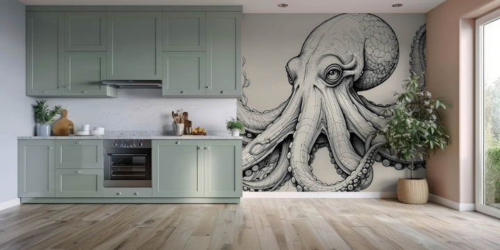 Detailed Octopus Illustration