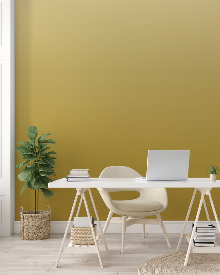 Golden Dawn Ombre Wall Mural