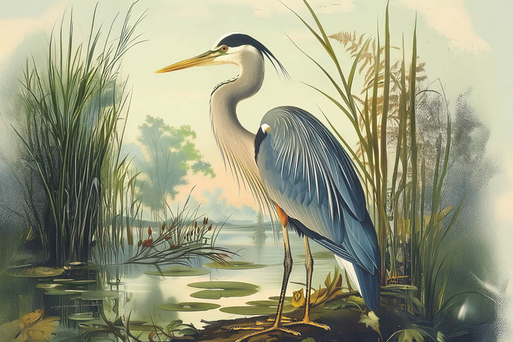 Serene Heron