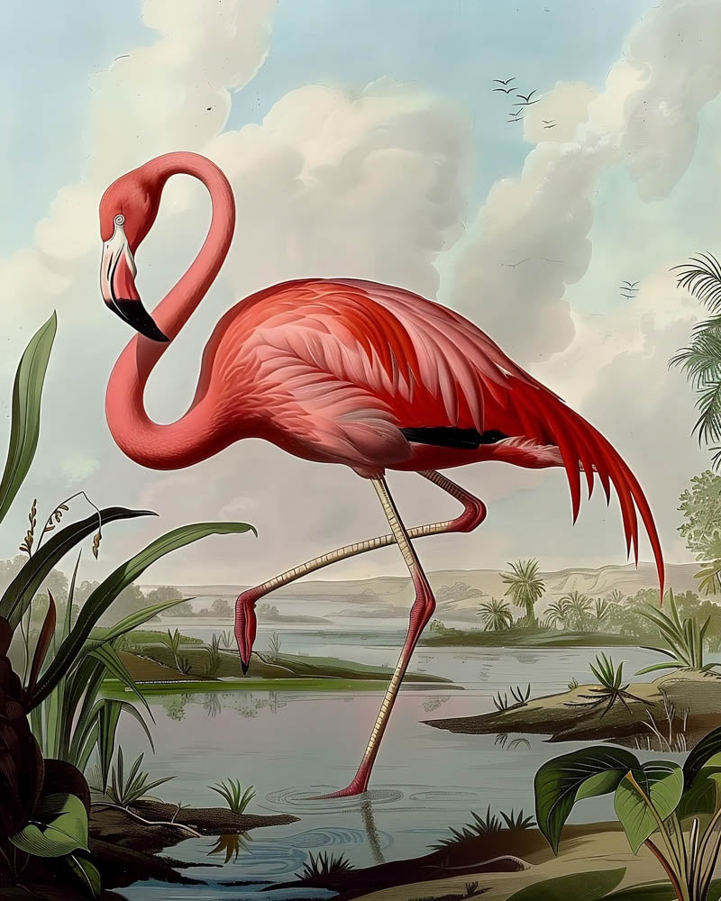 Graceful Flamingo