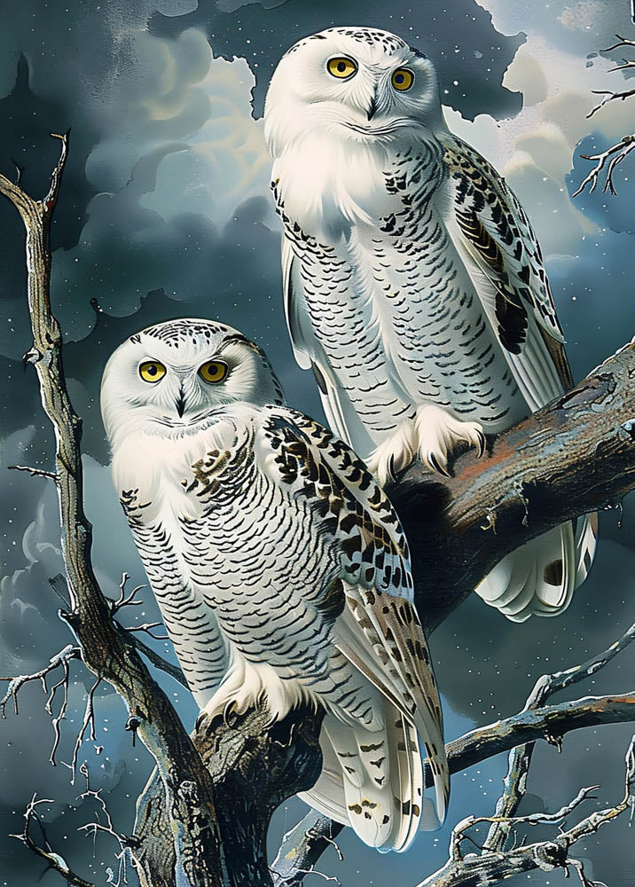 Majestic Snowy Owls