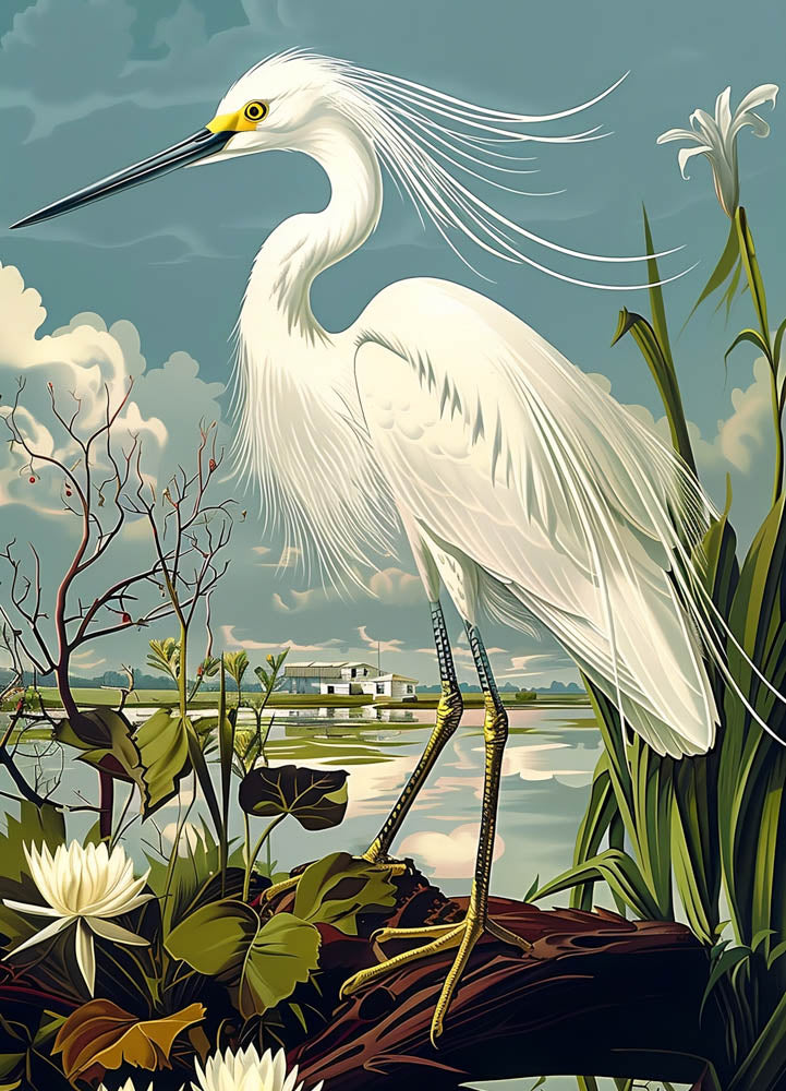 Elegant Egret