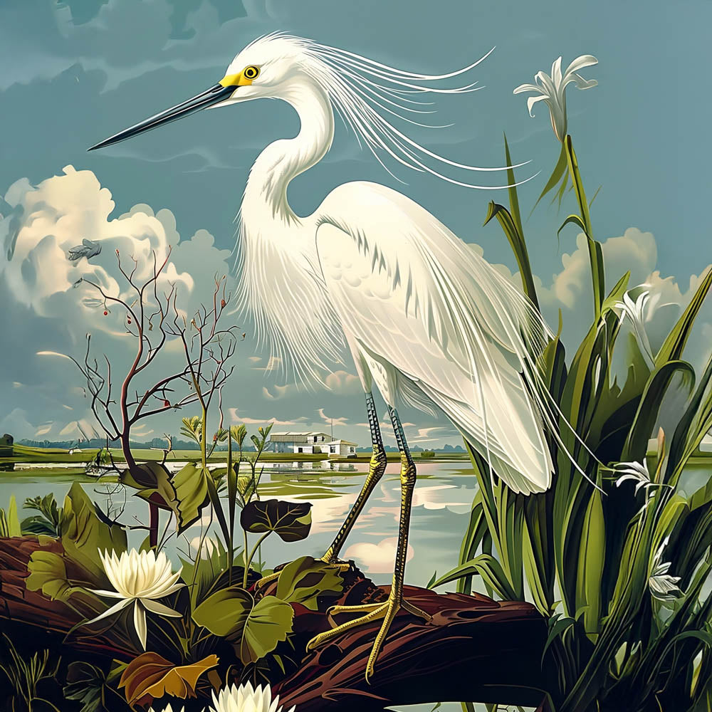 Elegant Egret