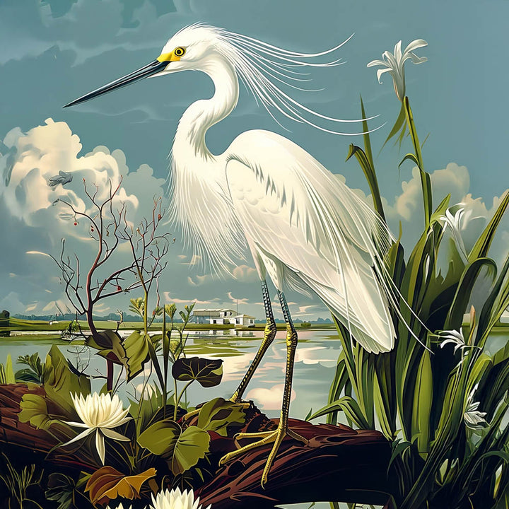 Elegant Egret