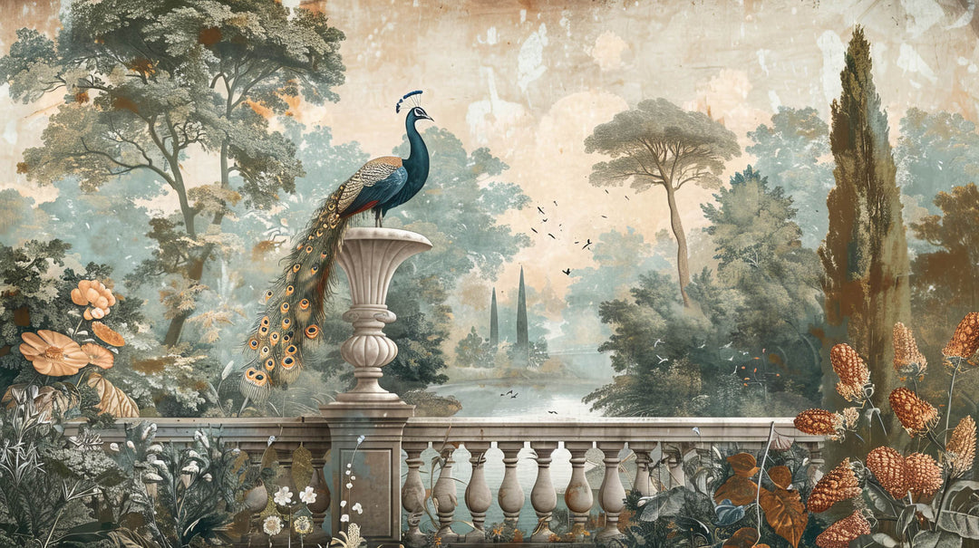 Peacock Garden Paradise