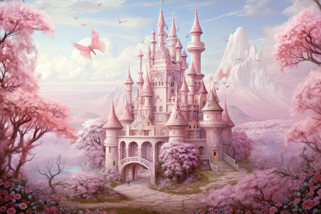 Enchanted Pink Castle Dreamscape