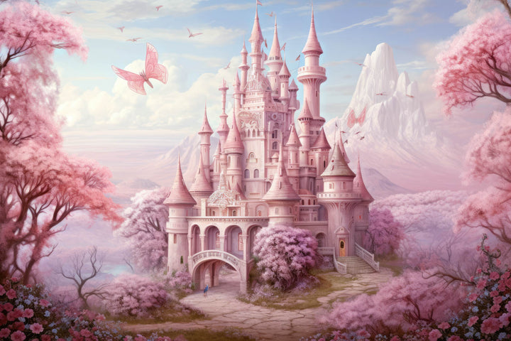 Enchanted Pink Castle Dreamscape