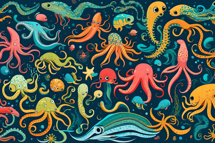 Underwater Octopus Parade