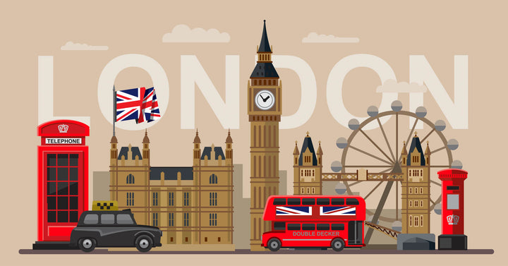 London Icons Illustration