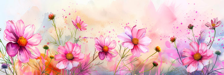 Floral Watercolor Breeze