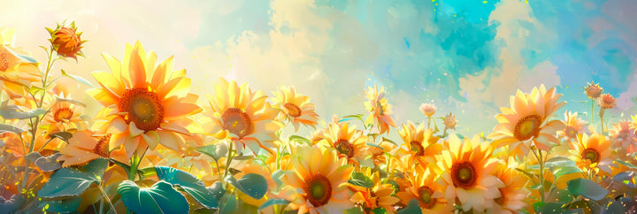 Golden Sunflower Field