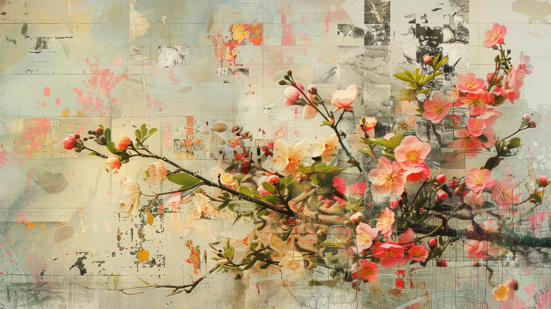 Floral Abstract Serenity