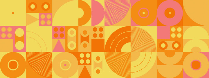 Retro Vibrant Geometric