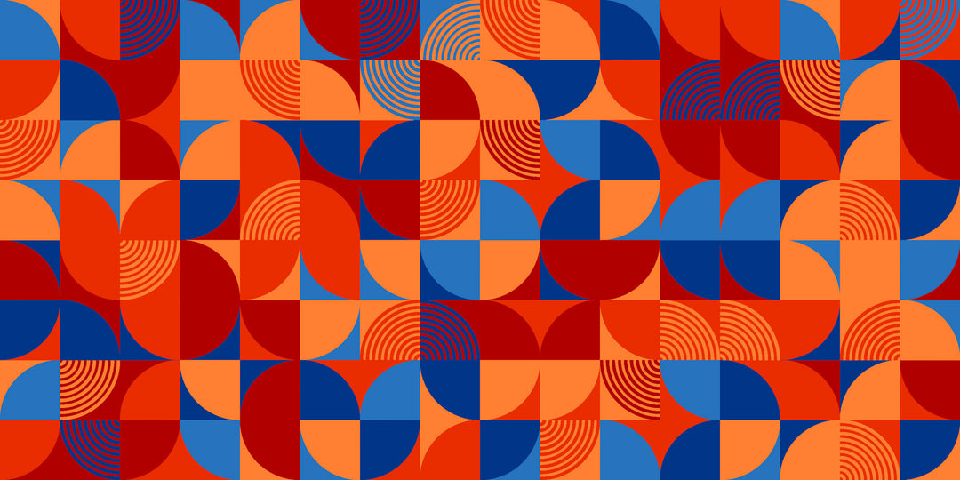 Vibrant Vincent Retro Geometric