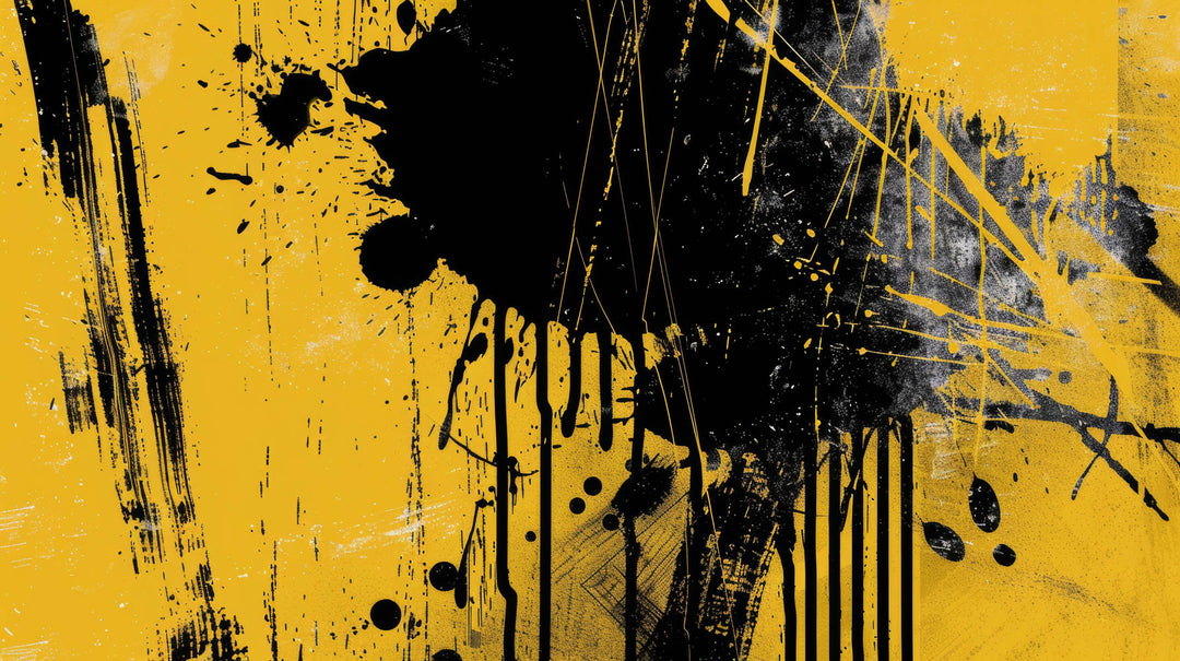 Abstract Splashes of Contrast