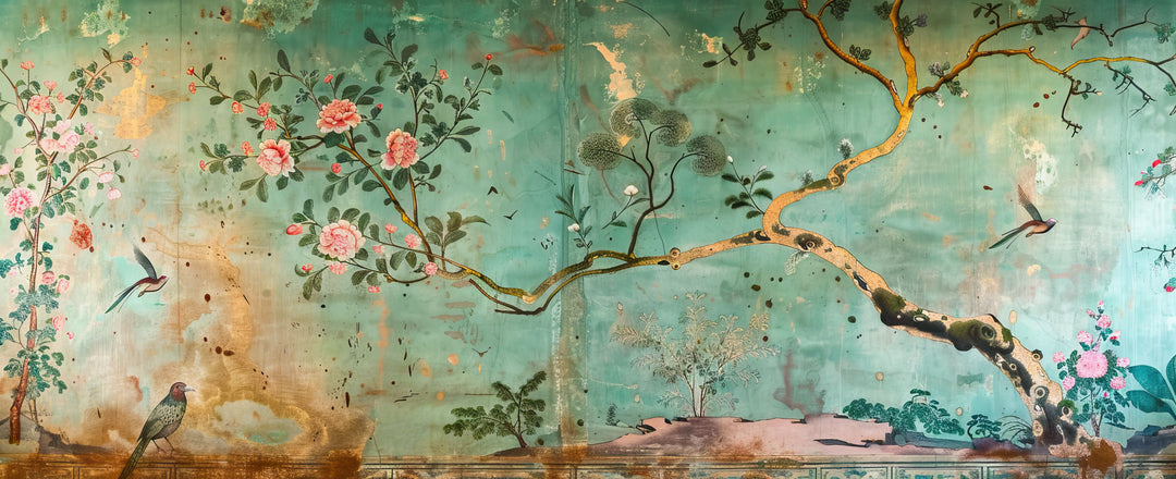 Delicate Birds and Blooms