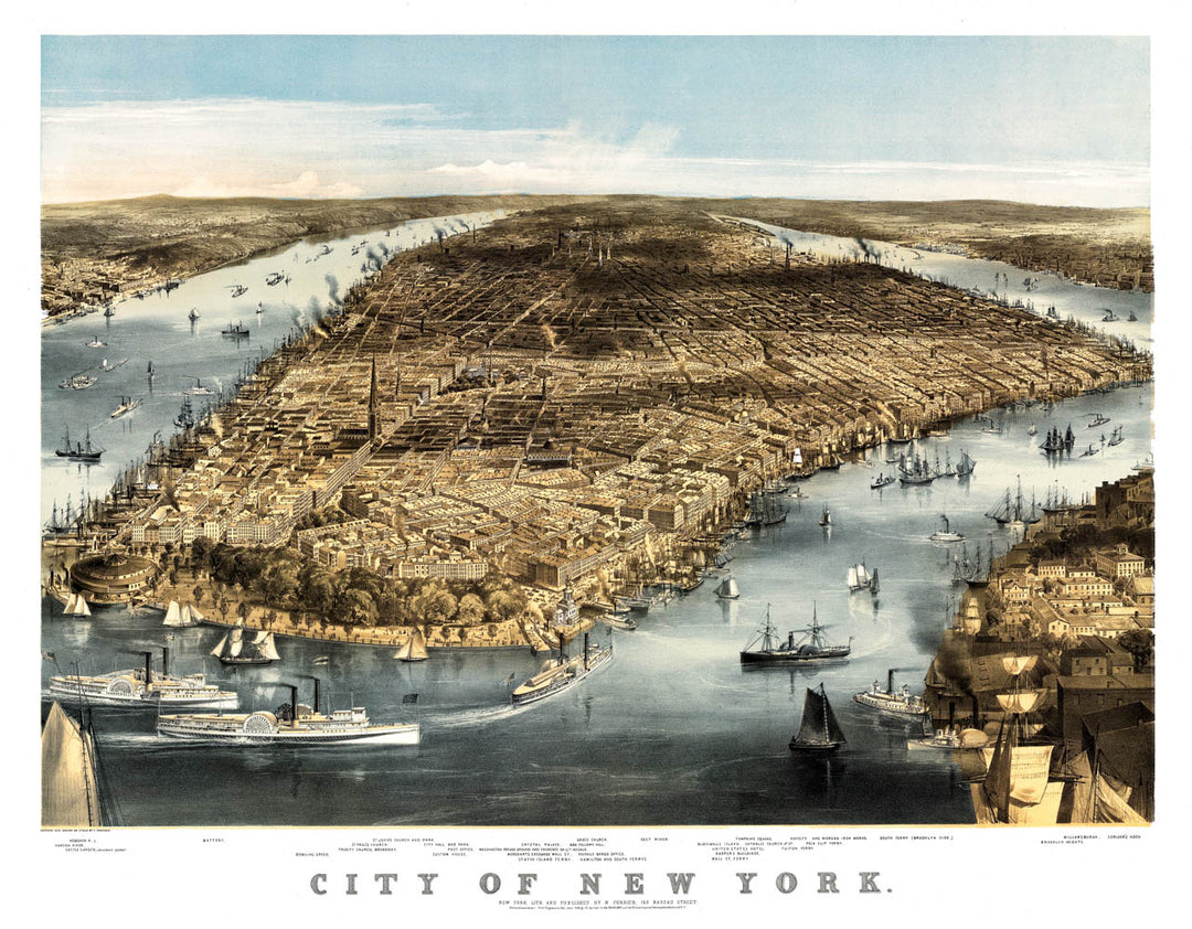 Panoramic Past of New York