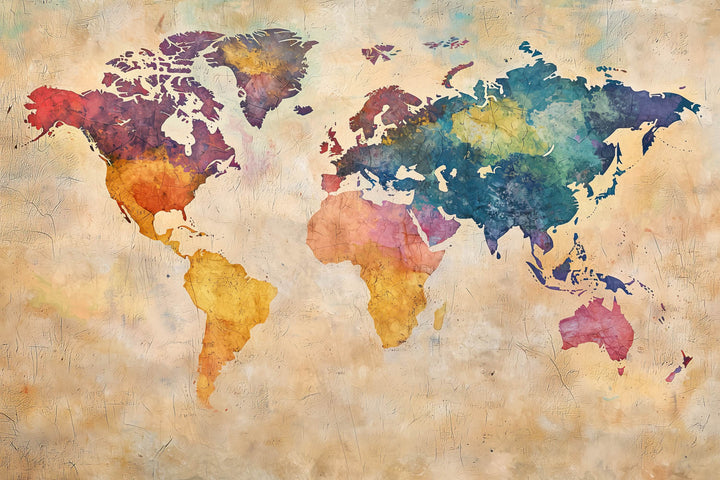 Artistic World Map